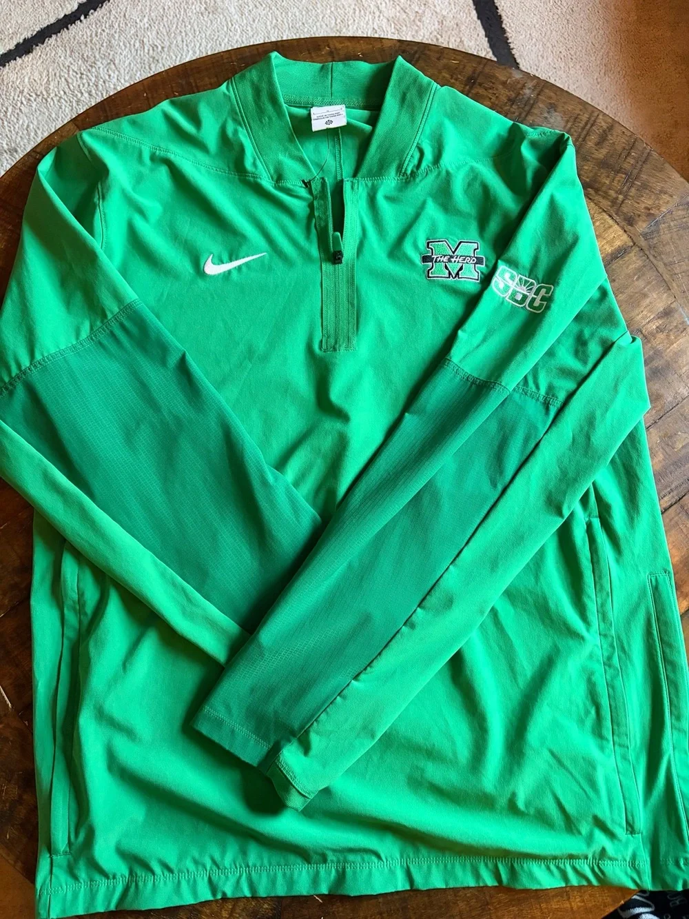Nike Marshall Thundering Herd Quarter Zip